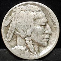 1921-S Buffalo Nickel, Better Date