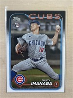 Shota Imanaga 2024 Topps Rookei Card