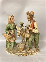 Porcelain Figurine Music Box