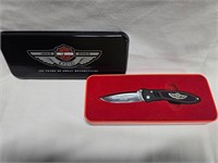 Lock Blade Harley Davidson Knife