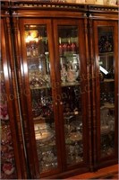 Beveled Glass Lighted Display Cabinet 32.5" x 16"
