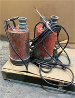 (2) Submersible Pump