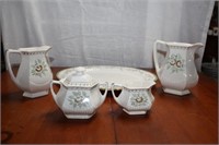 "Madelaine" hand painted Creamer/ 2x Pitchers 7L