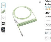 CableMod Classic Coiled Keyboard Cable