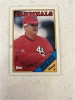 Sports Card Unc-Whitey Herzog Cardinals
