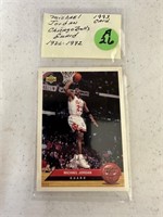 Sports Card Unc-Michael Jordan Chicago Bulls