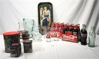 Large Lot of Coca Cola Advertising Collectibles