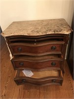 Granite Topped Side Chest by Hooker