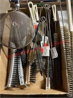 Assortment of Steel & Dryer Brushes