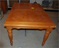 Light  wood farm style table