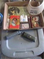 misc items incl:tootsie toys