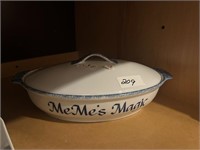 Clay Design - Meme's Magic Baking Dish