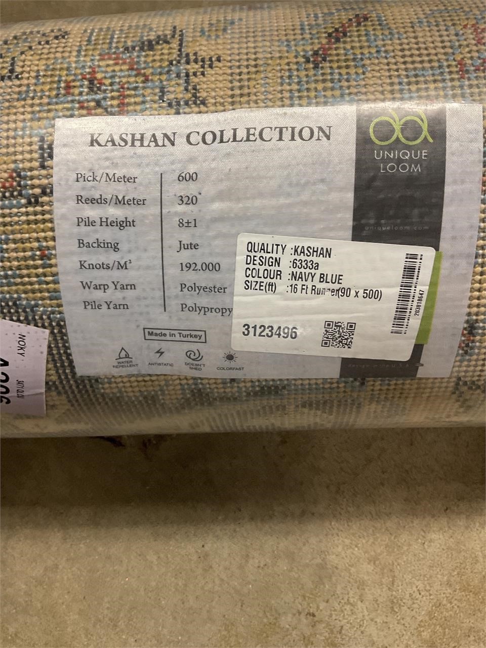 Kansan Navy Blue 16’ Runner new in package