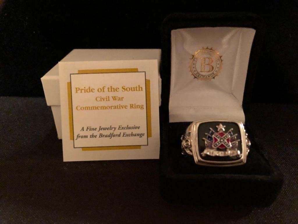 Pride of the South Civil War Commemorative Ring