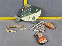 Fish Wind chime and decoration
