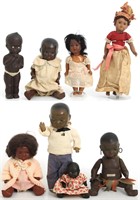 8 Black Character Dolls