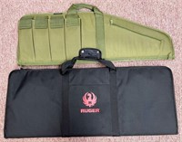 2pc tactical soft gun cases, approximately 34" &