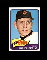 1965 Topps #159 Jim Duffalo EX to EX-MT+