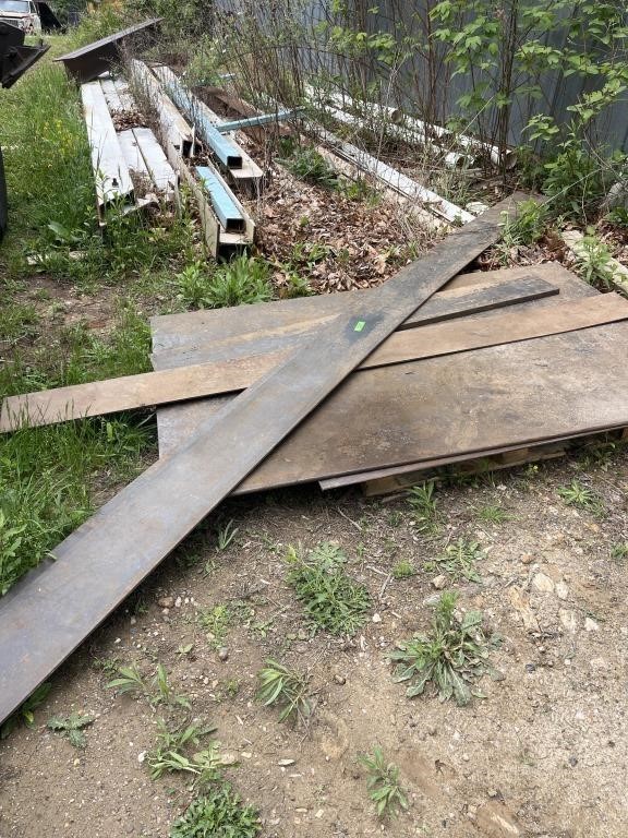Pallet of Steel Plate From 3/8" to 1” thick