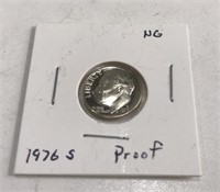 1976s Dime Proof Ng