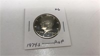 1974s Kennedy Half Dollar Coin Proof Ng