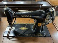 Singer sewing machine.