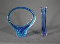 Vintage Mid Century Art Glass