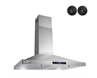 $199 AKDY Wall Mount Range Hood Vent Touch Control