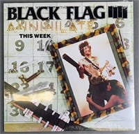 Sealed 1986 Black Flag Annihilate This Week Vinyl