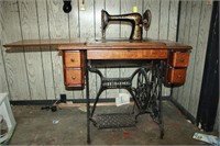 Vintage Singer Treadle Sewing Machine