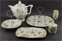 6 pcs Queen Anne Chintz-Ware