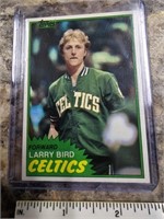 1981-82 Topps Basketball Larry Bird Card #4