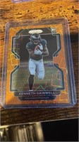 Kenneth Gainwell RC Orange Lazer 2021 Prizm Philad