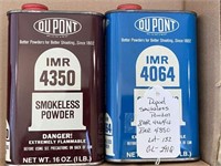 DuPont Smokeless Powder - IMR 4350 & IMR 4064