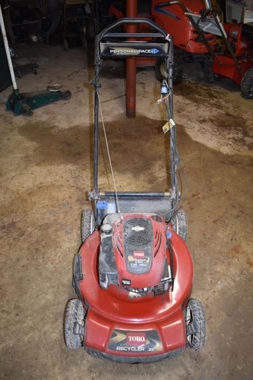 Toro Recycler 22" Personal Pace self propelled pus