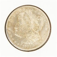 Coin 1921-S Morgan Silver Dollar AU