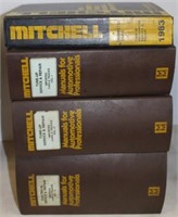 3 vol. Mitchell tune-up, service & repair manual