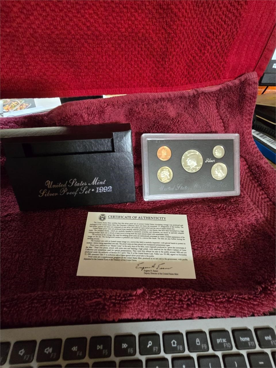 1992 US Mint Silver Proof Set