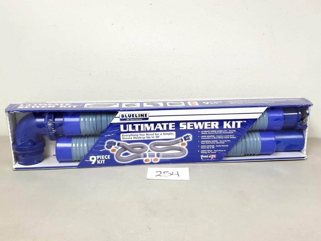 New Prest-O-Fit Ultimate Sewer Kit (No Ship)