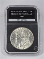 1900 BU Uncirculated Morgan Silver Dollar