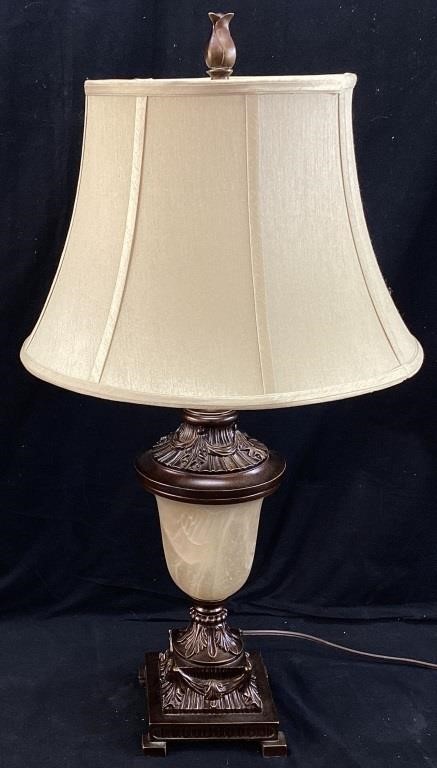 BRONZE TABLE LAMP