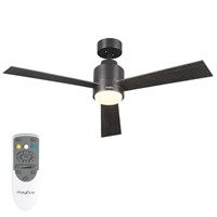 POLYECO Ceiling Fan with Lights Remote Control, 4