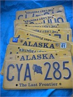 Alaska License Plates