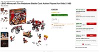 LEGO Minecraft The Redstone Battle Playset 21163