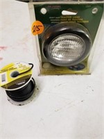 HEAVY DUTY TRACTOR LIGHT AND SMALL SPOOL OF 12 GAU