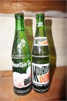 Vintage Mountain Dew Soda Collection