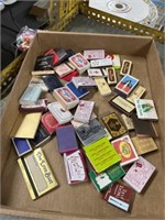 box lot of matches