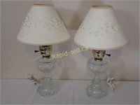 Matching Vintage Lamps