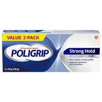 Poligrip, Strong Hold Denture Adhesive Cream