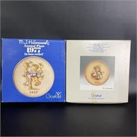 2 Hummel Goebel 1977 1986 Annual Plates